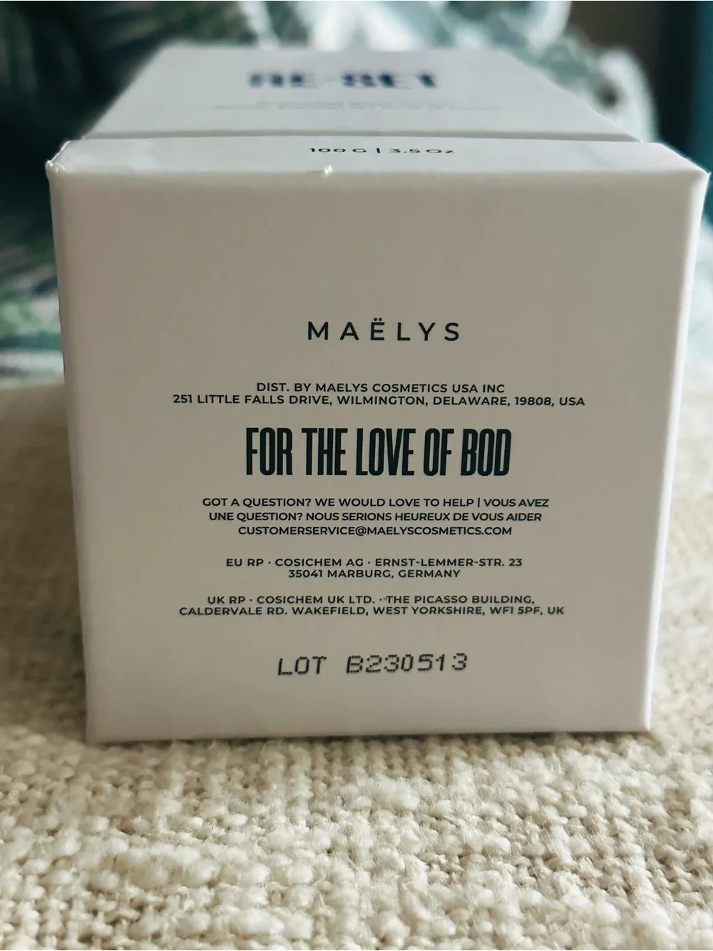 MAËLYS Re-Set Balancing Body Serum